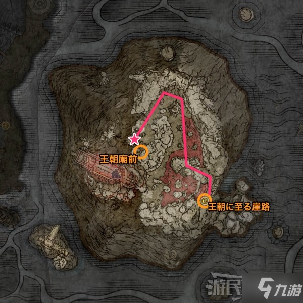 《艾爾登法環(huán)》蒙格溫王朝地圖攻略 路線(xiàn)及地圖碎片位置