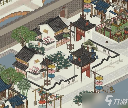 江南百景图鸡鸣山有花三丛事件怎么完成？有花三丛建筑摆放方法[多图]