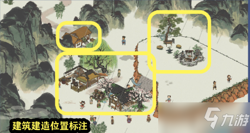 江南百景图鸡鸣山亢池关卡攻略：堵住山路口、布置听琴松、杏花深处摆放方法[多图]