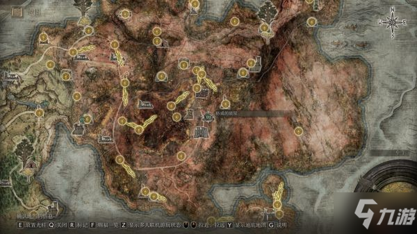 《艾尔登法环》盖利德全赐福点位说明