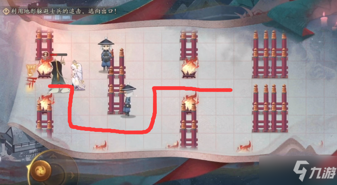 《阴阳师》隐世山行五阶通关路线一览