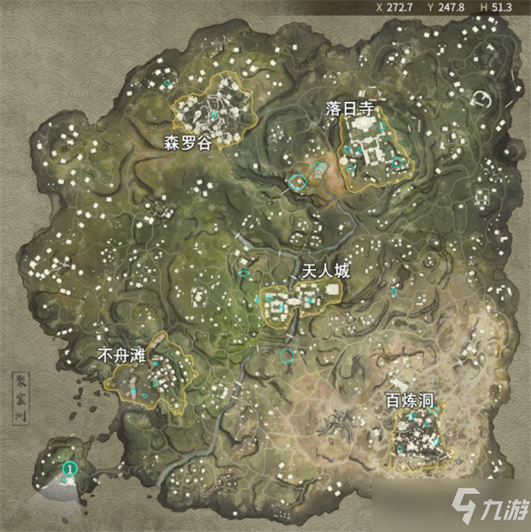 永劫无间任务点刷新位置大全 追击任务/寻宝任务/祭祀任务/祈福任务刷新点 