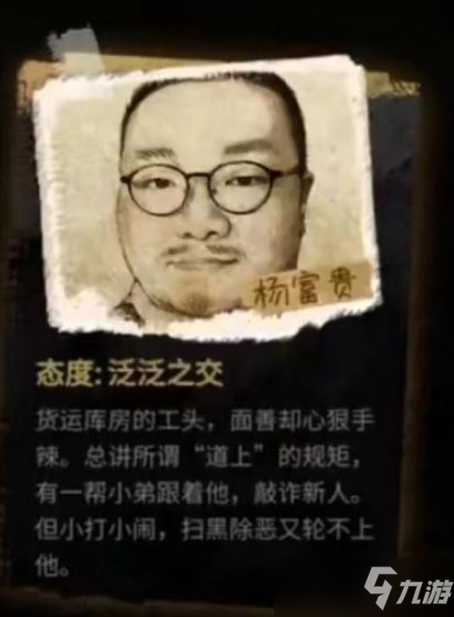 《大多数》NPC人物介绍