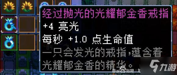 地心護核者拋光首飾屬性一覽