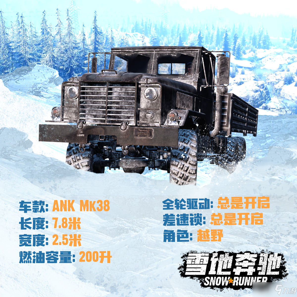 《雪地奔驰》Mk38怎么样 Mk38试玩心得分享