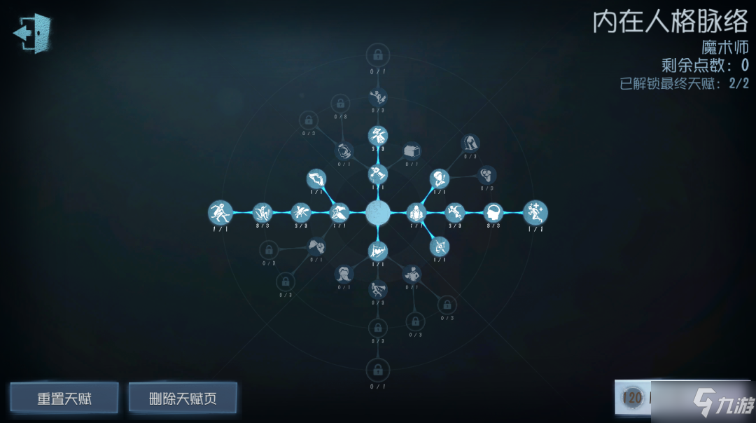 《第五人格》魔術(shù)師天賦加點圖分享 2022最新魔術(shù)師天賦加點
