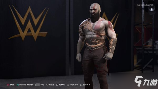 玩家分享《WWE 2K22》捏脸 奎托斯、赛亚人也来摔角