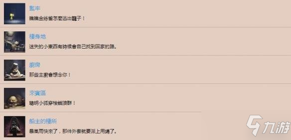 《小小噩梦》全章节奖杯解锁方法分享