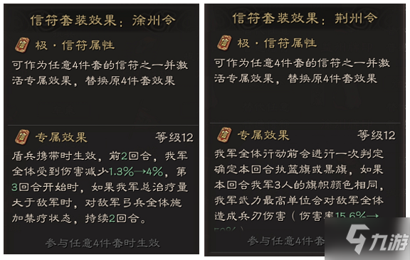 三国志战略版全信符套装图鉴 信符套装效果汇总
