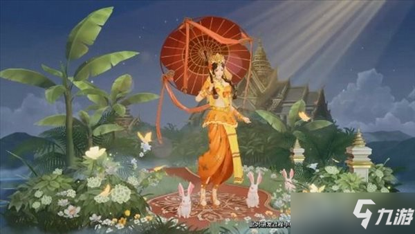 《王者荣耀》公孙离玉兔公主皮肤展示 灵动轻盈明艳动人