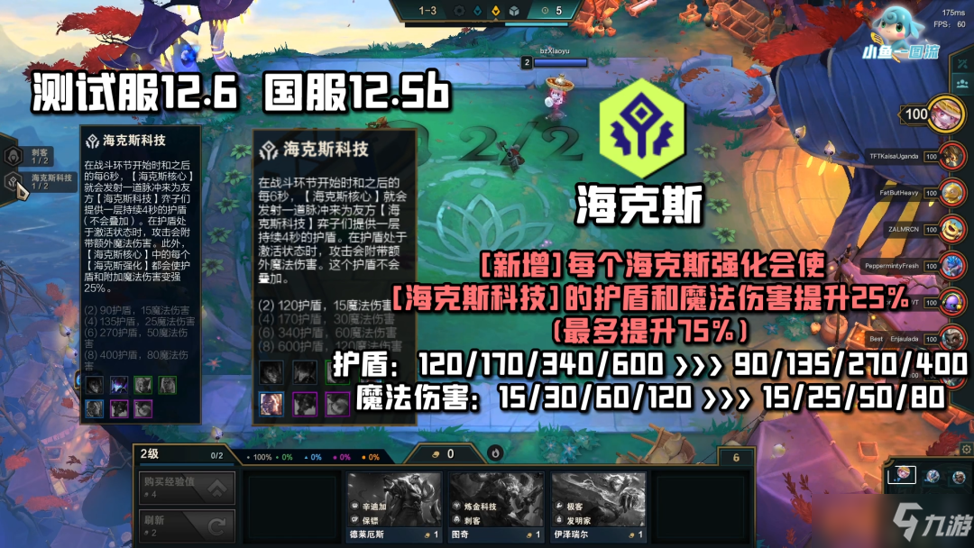 云顶之弈12.6版本改动分析