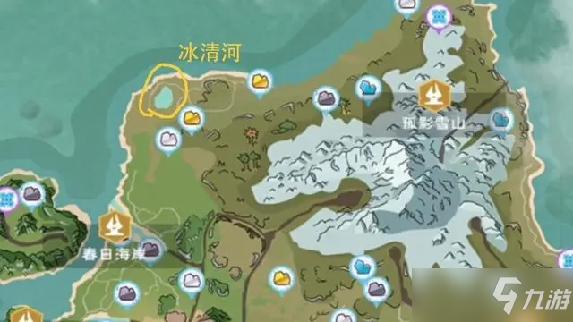 《创造与魔法》各水域鱼类分布大全