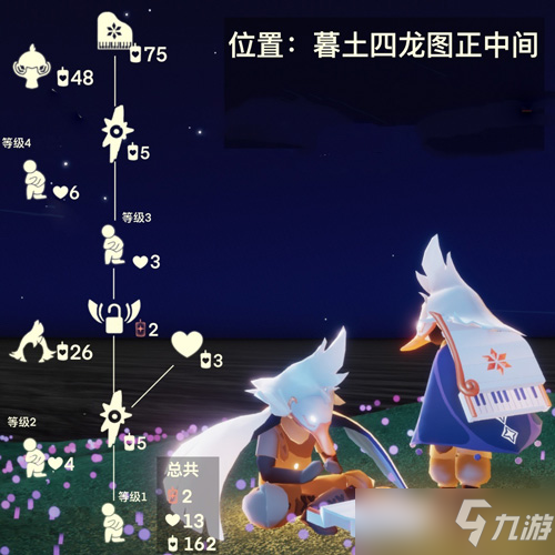 光遇骑士跪先祖兑换图及位置介绍