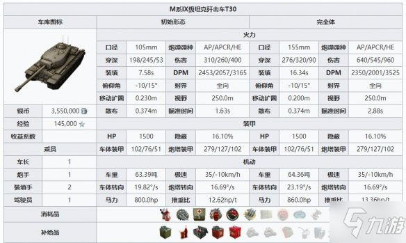 《坦克世界闪击战》T30怎么样 T30图鉴