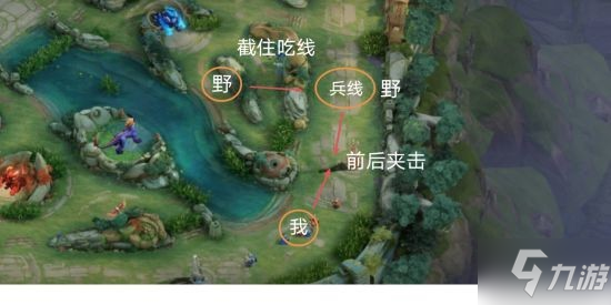 《王者荣耀》蹭线技巧攻略 怎么合理蹭线