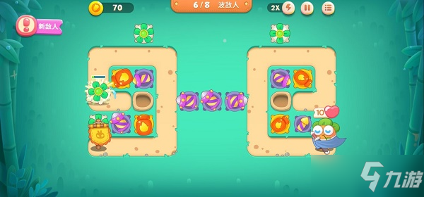 《保卫萝卜4》卧兔藏龙第28集满星通关攻略