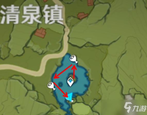 原神青蛙分布图
