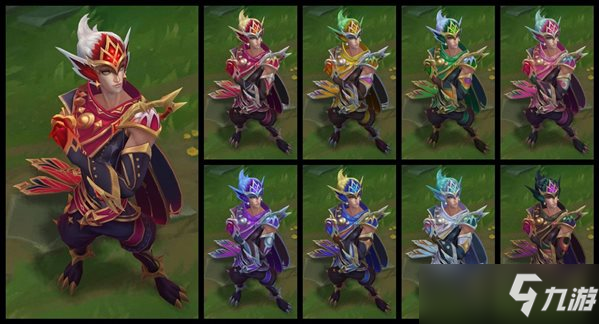 《LOL》命运之子2022皮肤原画、建模 12.7版本上线