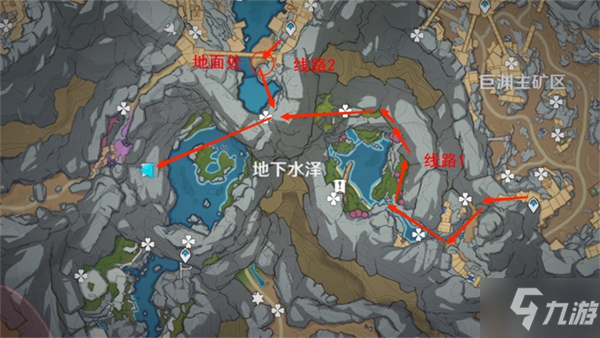 原神古代生物调查5幅照片点位分享