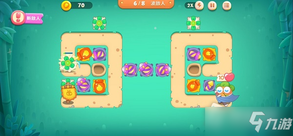 《保卫萝卜4》卧兔藏龙第28关满星攻略