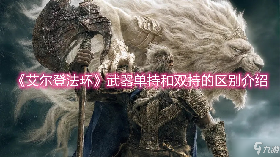《艾尔登法环》武器单持和双持的区别介绍