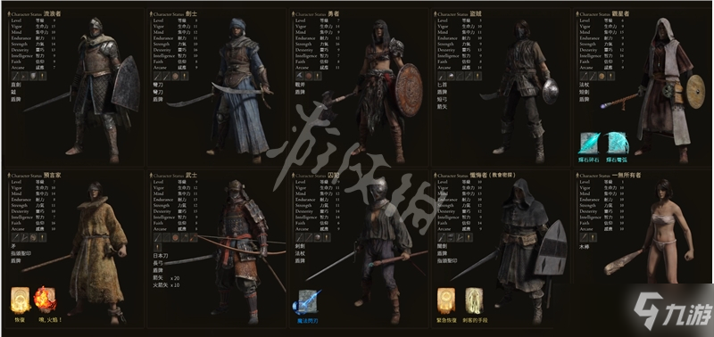 《艾尔登法环》预言者自带哪些武器