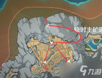 原神流明石原矿位置大全：流明石原矿位置分布图