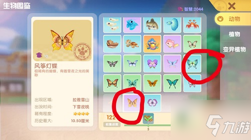 《摩尔庄园》风筝灯蝶捕捉在哪里