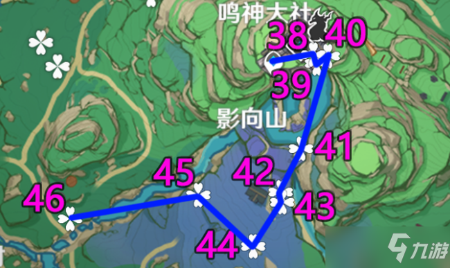 原神緋櫻繡球分布位置及采集路線推薦