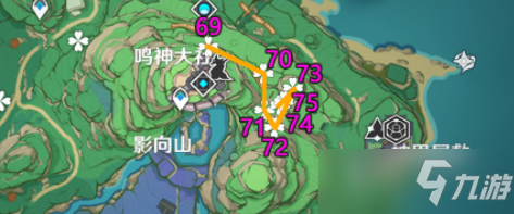 原神绯樱绣球分布位置及采集路线推荐