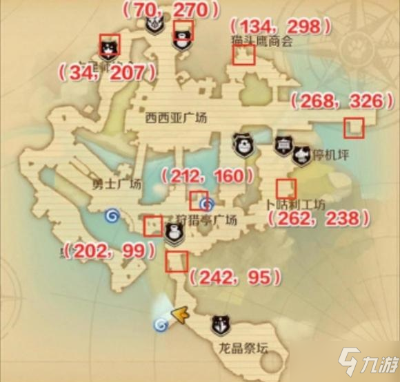 《龙之国物语》艾尔特米斯宝箱位置攻略