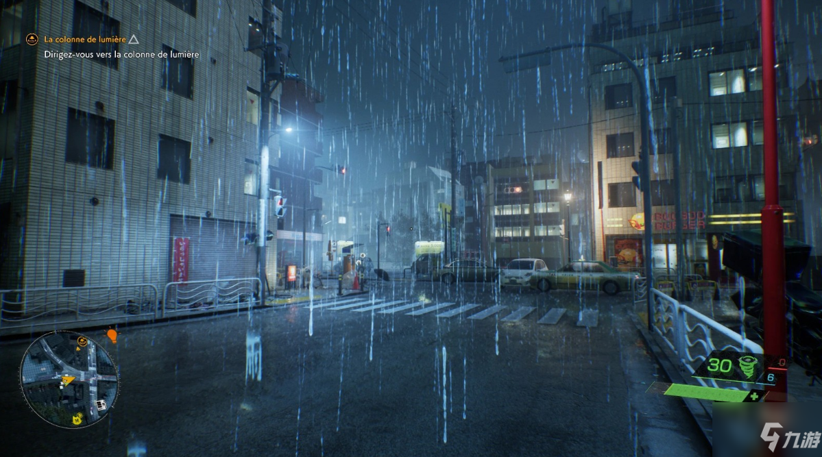 《幽灵线：东京》下的居然是由无数汉字“雨”组成的雨！