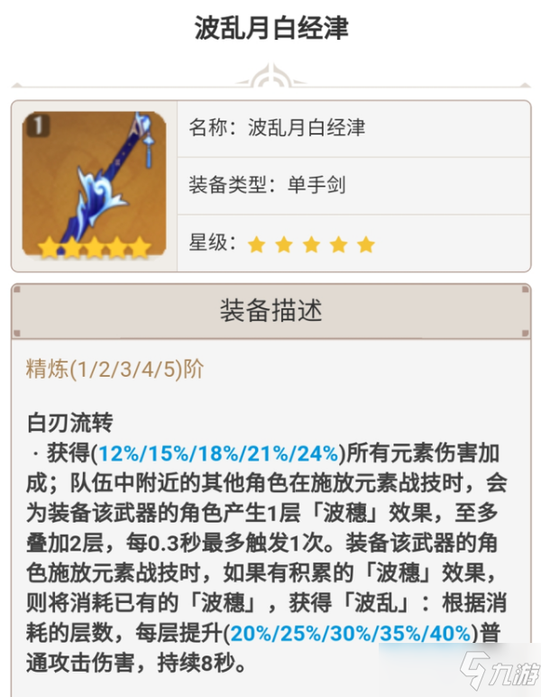 原神神里绫人武器推荐