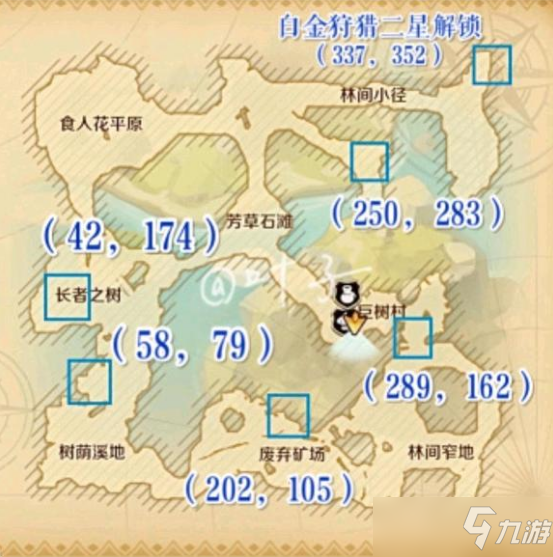 龙之国物语耳语森林秘密宝藏位置介绍