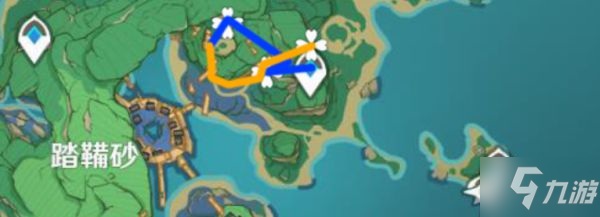 《原神》2.6版鬼兜虫快速收集路线