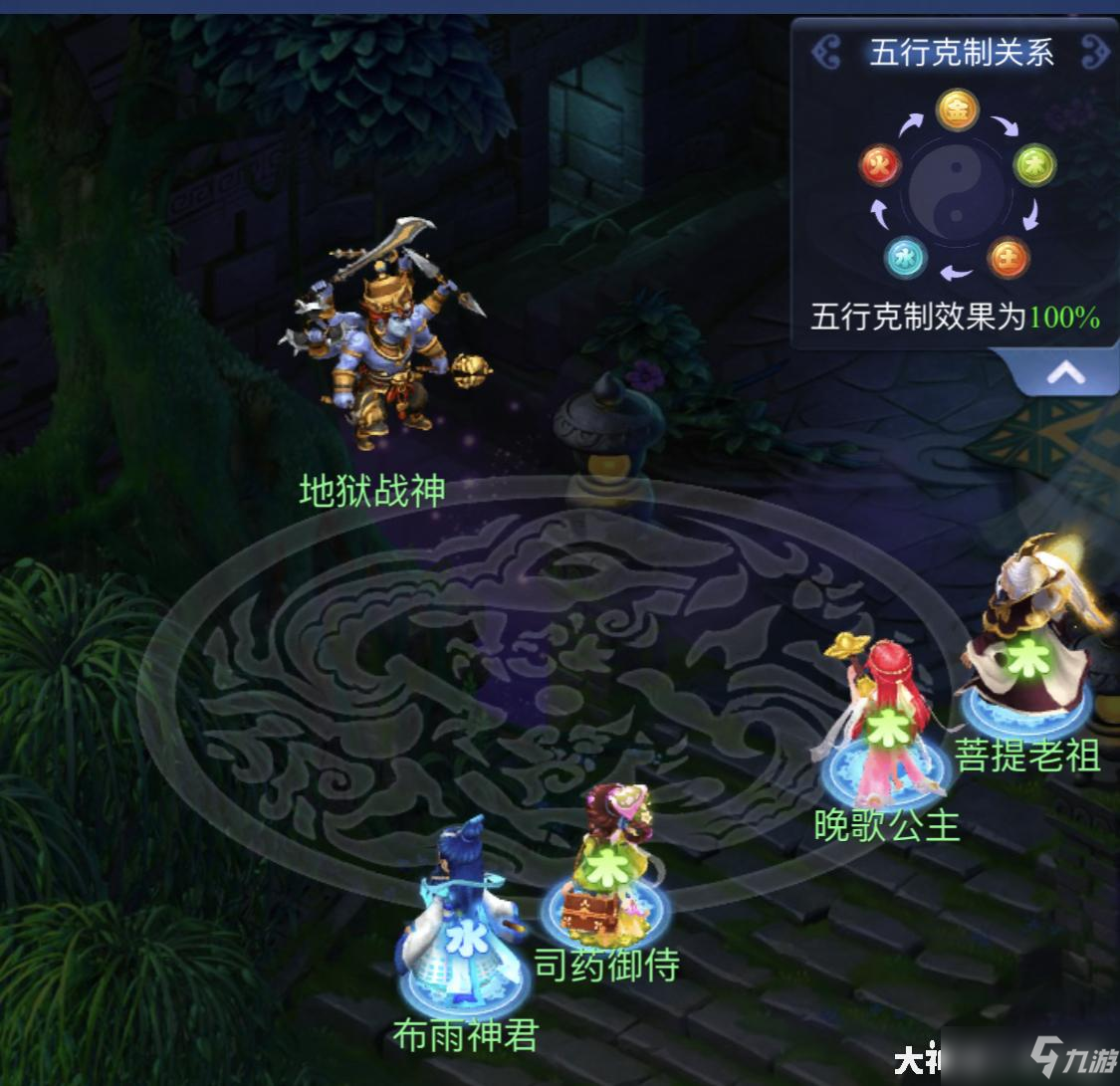 梦幻西游网页版五行斗法8月全关卡通关攻略，8月五行斗法阵容搭配打法详解[多图]