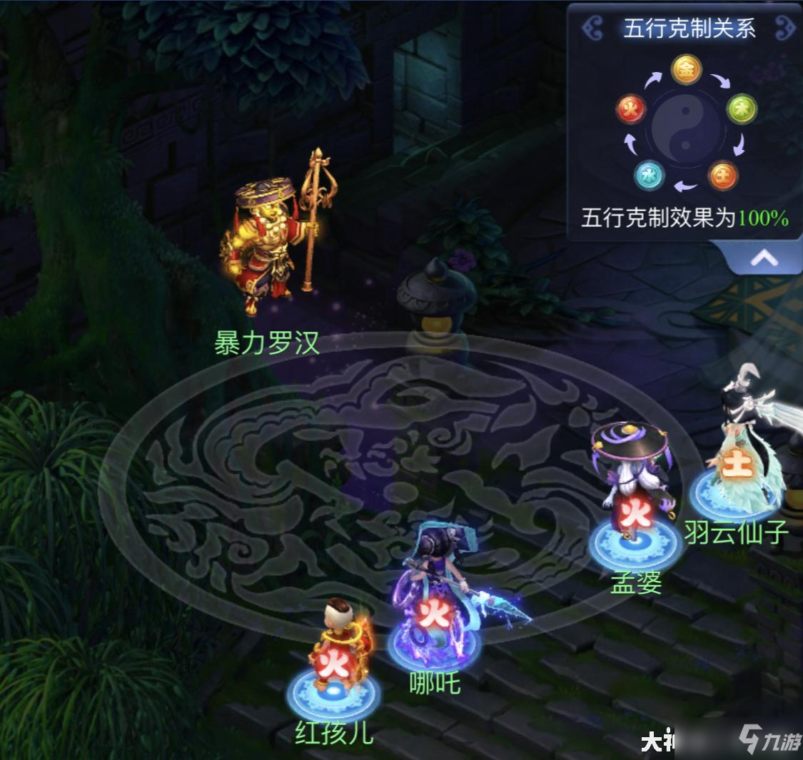 梦幻西游网页版五行斗法8月全关卡通关攻略，8月五行斗法阵容搭配打法详解[多图]