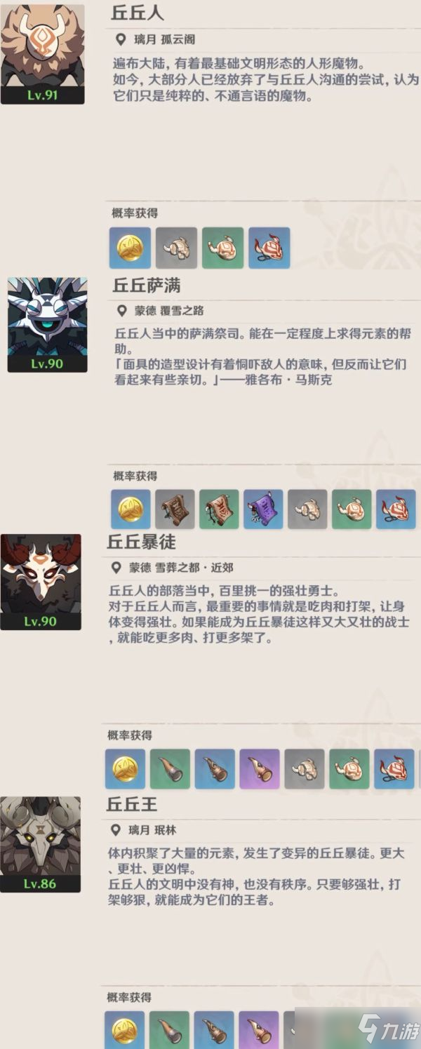 《原神》2.6版行秋培养材料全收集