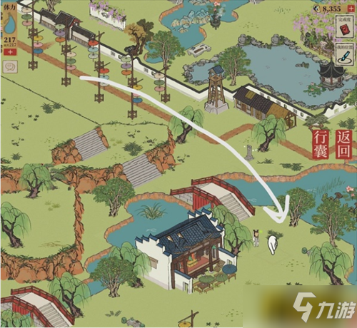 江南百景图杭州长恨歌土地公在哪里-杭州长恨歌土地公位置一览