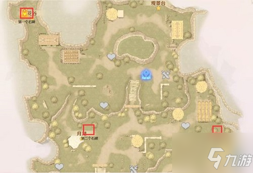 《魔力宝贝旅人》乌克兰村石碑位置一览