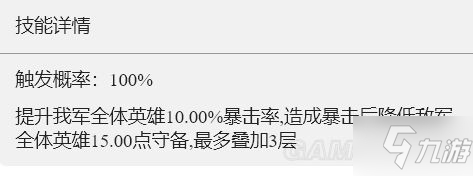 《重返帝國》破敵之眼技能解析 破敵之眼怎么玩