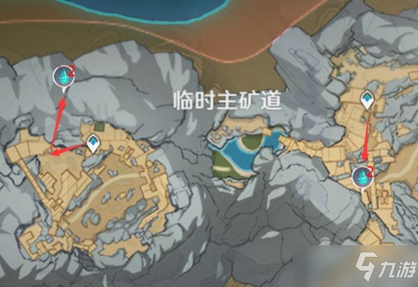 《原神》层岩巨渊水晶矿石采集线路分享