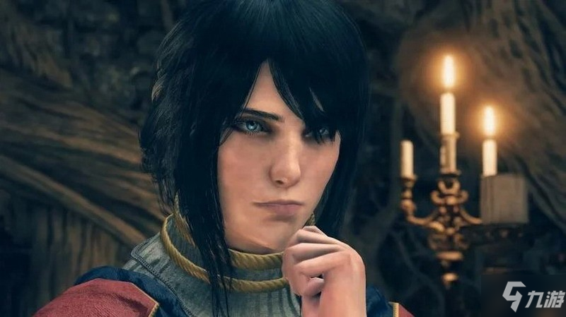 《艾尔登法环》魔法老师瑟濂不戴面具的样子 年轻美丽
