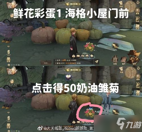 哈利波特魔法觉醒鲜花彩蛋在哪？6个鲜花彩蛋位置触发攻略