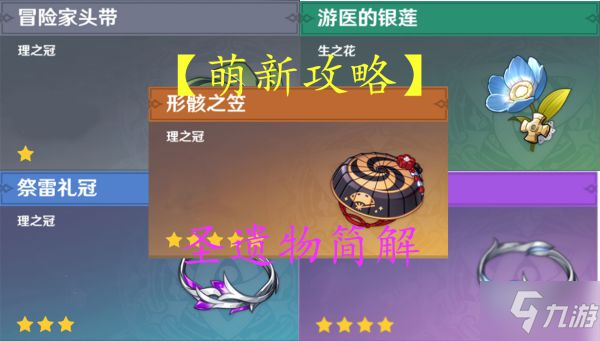 《原神》圣遗物系统详解 圣遗物词条、强化机制介绍