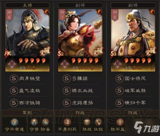 《三国志战略版》官渡之战六队共存队伍分享