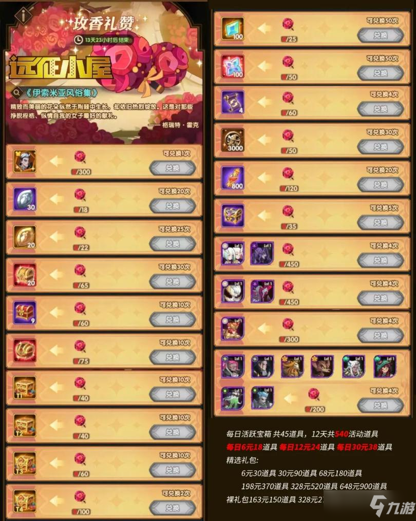 《剑与远征手游》月度氪金活动兑换攻略