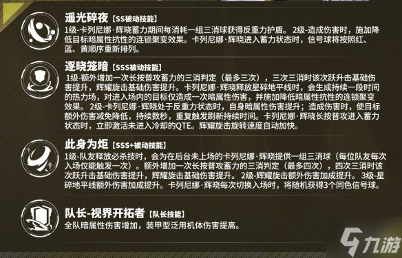 《战双帕弥什》卡列尼娜晓辉怎么样 卡列尼娜晓辉技能一览