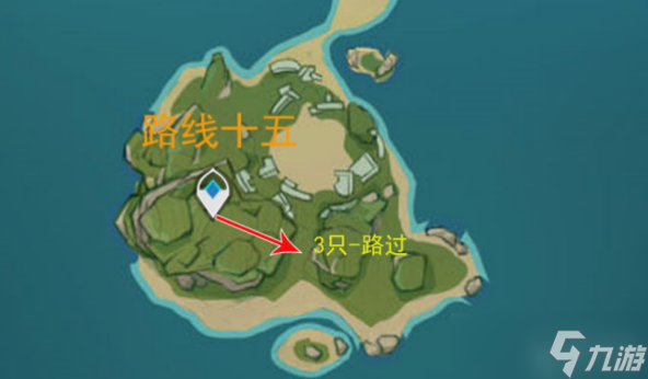 原神飘浮灵分布图