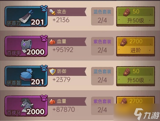 《咸鱼之王》装备加点攻略